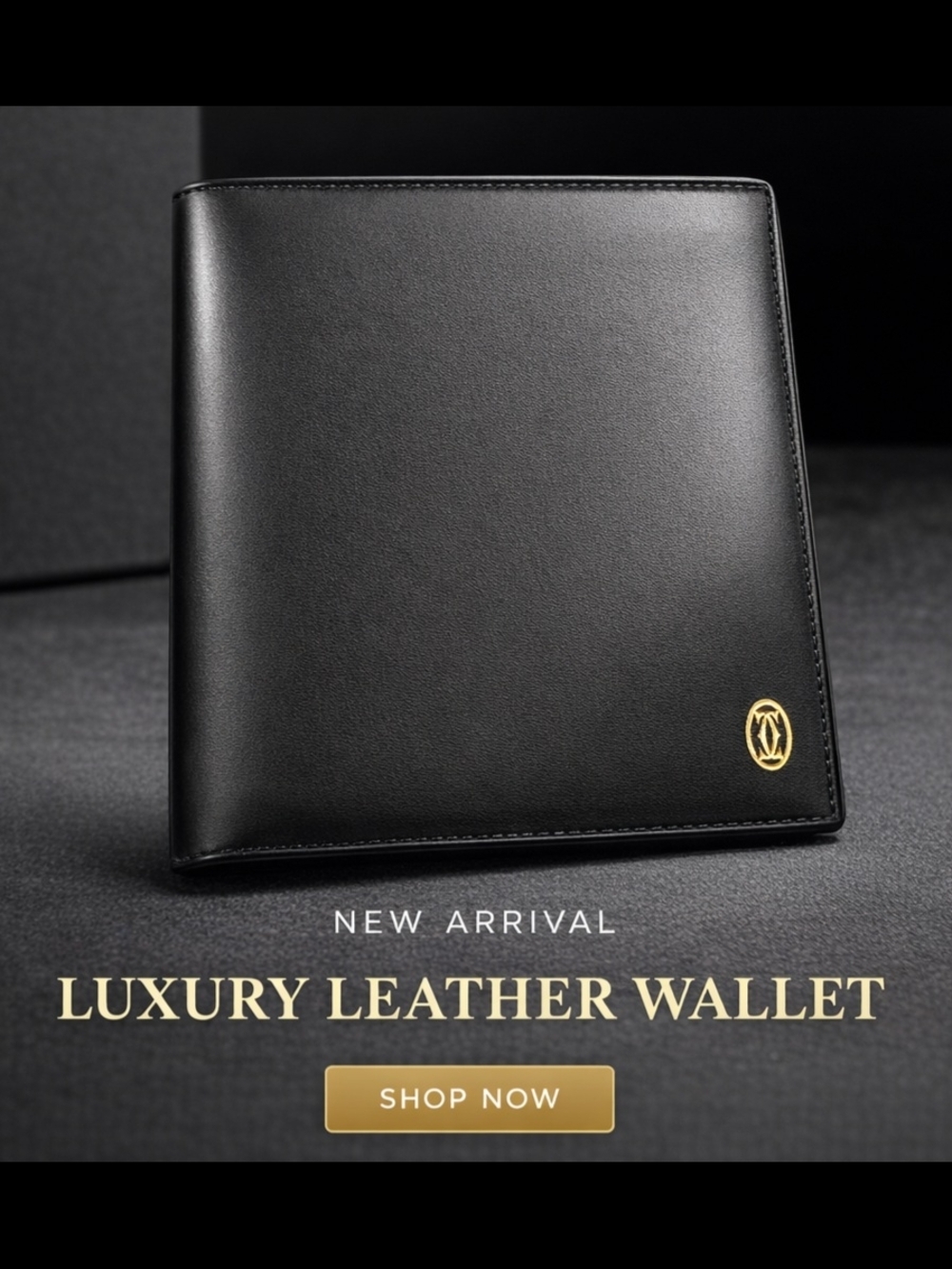 Cartier Luxury Authentic Leather Wallet EUC